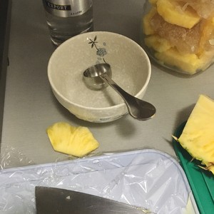 Pineapple Wine/vodka 40° Waiting for Maturation (fastest 1 Month) recipe