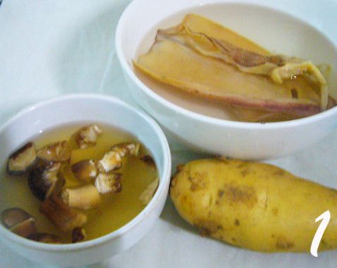 Squid Potato Soup recipe