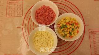 Dongling Hot Cyclone Corn Ham Cheese Bread recipe