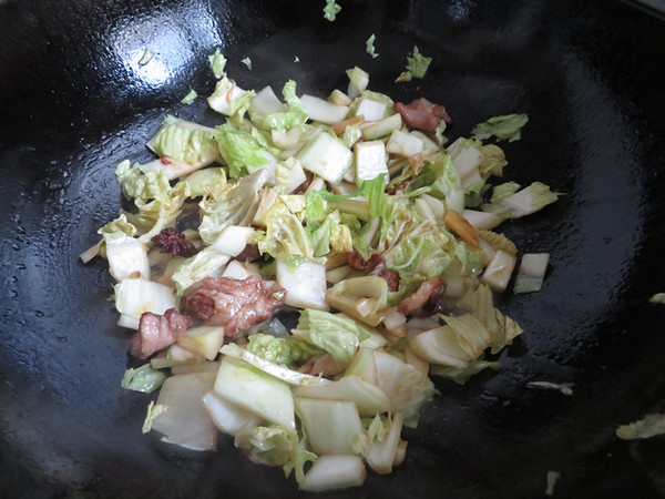 Pork and Cabbage Stewed Vermicelli recipe