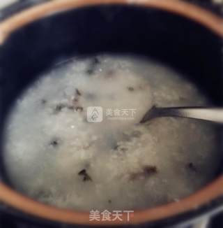 Preserved Egg Porridge recipe