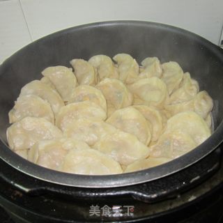 Sweet Potato Pork Dumplings recipe