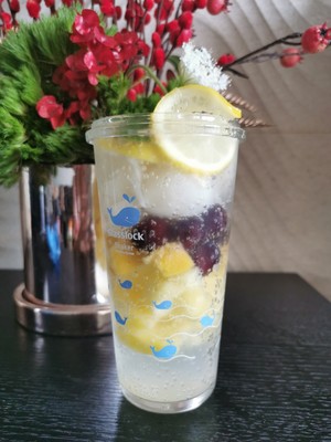 Colorful Summer Fruit Soda Drink recipe