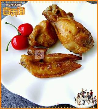 Grilled Wings with Sauce recipe