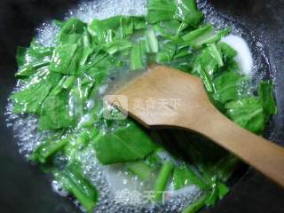 Rape Long You Tiao Rice Cake Soup recipe