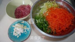 Fried Noodles with Shredded Pork and Vegetables recipe