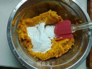 Pumpkin Purple Sweet Potato Glutinous Rice Cake recipe