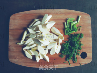 Braised Wild Bamboo Shoots with Oil recipe