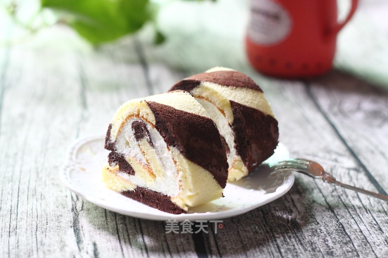 #四session Baking Contest and is Love to Eat Festival#two-color Cake Rolls recipe