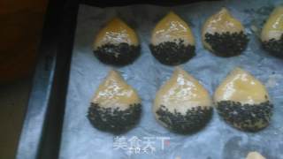 [red Bean Paste Cookies] A Warm and Plain Taste recipe