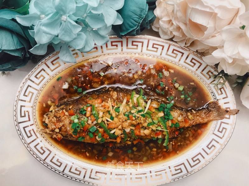 Large Yellow Croaker with Green Onion recipe