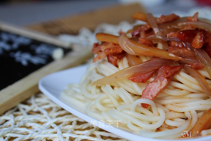 Happy Eating Noodles, Cold Noodles with Char Siu Sauce recipe