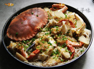 Zodiac Crab Steamed Rice Noodles recipe