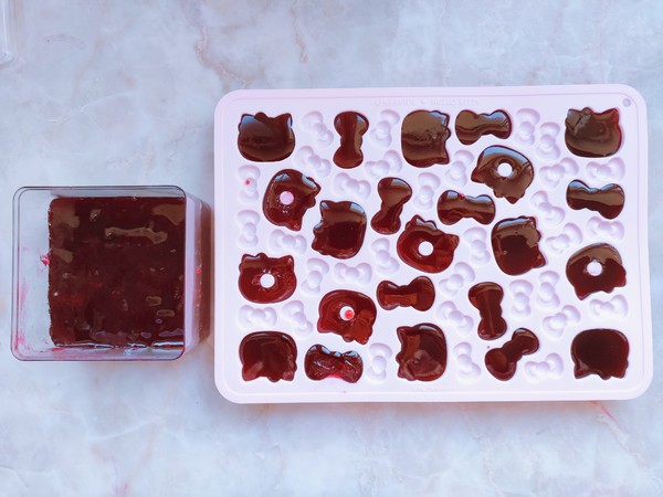 Raspberry Fruit Jelly recipe