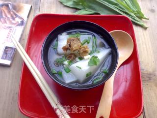 Braised Radish with Whole Shells recipe