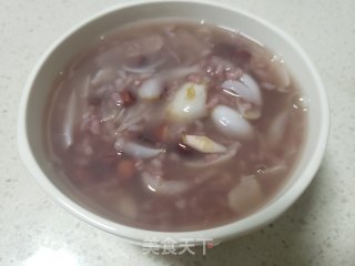 Lily Red Bean Congee recipe