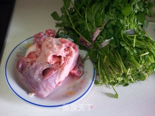 Watercress Pork Bone Soup recipe