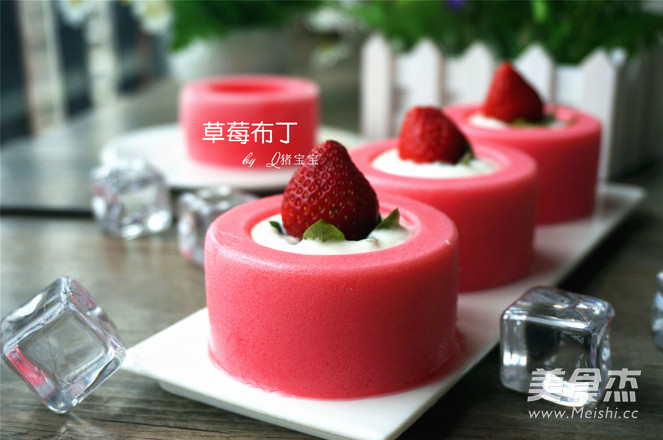 Strawberry Pudding recipe