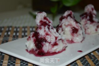 Simple and Beautiful Blueberry Yam recipe