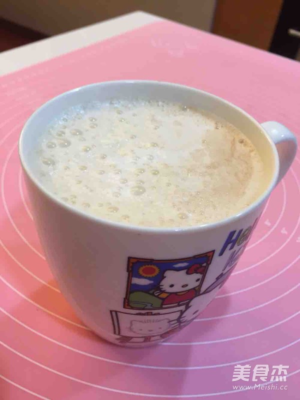 Walnut Honey Fresh Milk Milk Tea (milk Bubble Simple Version) recipe