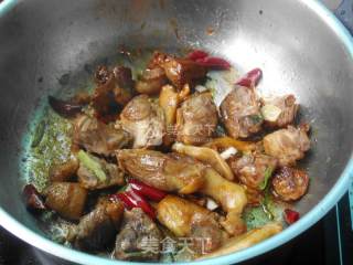 Braised Duck with Mushrooms recipe