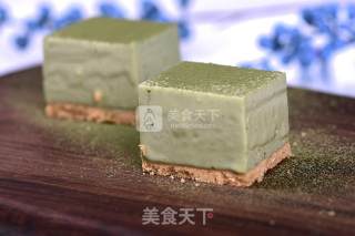 Matcha Jelly Cheese-depp Baking Lab recipe
