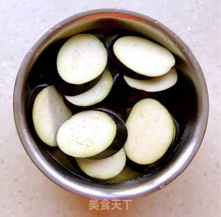 Steamed Eggplant Box with Oyster Sauce recipe