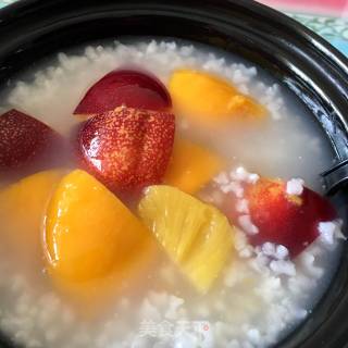 #夏懒人饭#fruit Ice Porridge recipe