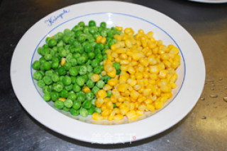 Scrambled Eggs with Peas recipe