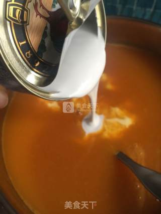 Pumpkin Sweet Potato Coconut Sago recipe