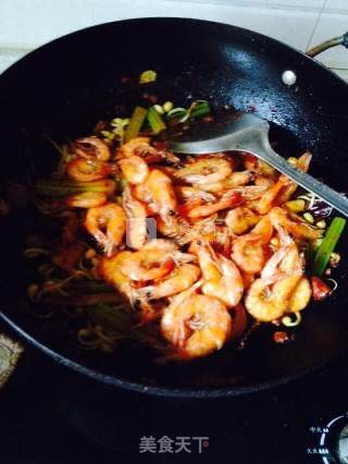 Spicy Hot Pot of Prawns recipe