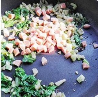 [fried Rice with Mustard Tuber]--------spring of Leftover Rice recipe