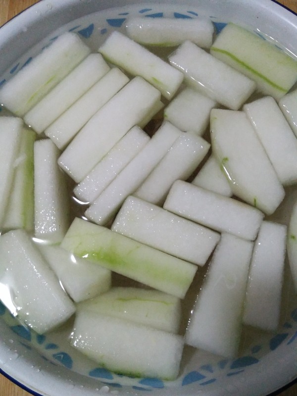 Homemade Winter Melon Sticks recipe