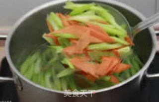 Healthy Brain, Calming Heat and Dampness, The Original Cold Food-cold Celery and Yuba recipe