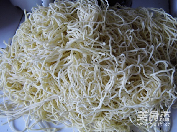 Spicy Scallion Noodles recipe