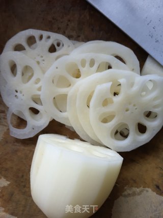 Rouge Lotus Root Slices recipe