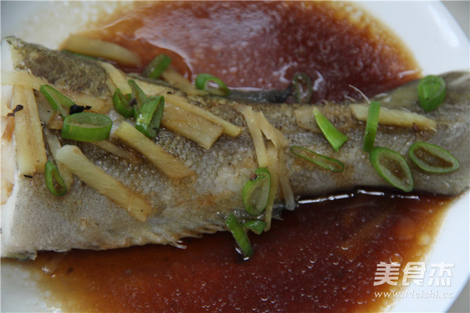 Steamed Cod Tail recipe