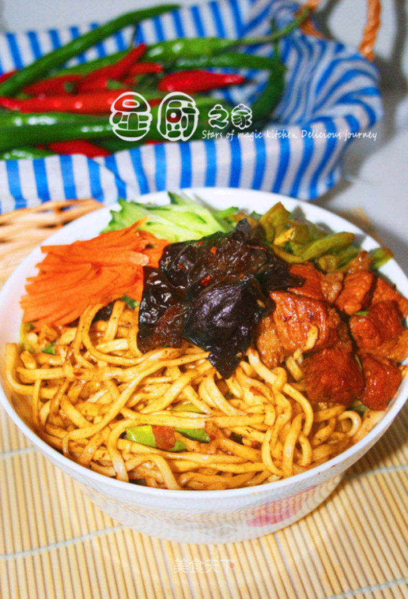 [food in The Noodle City ~ Authentic Shanxi Noodles] Braised Bean Noodles recipe