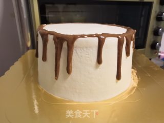 Ganache Dripping Cake recipe