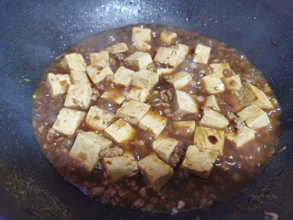 Sauce-flavored Minced Pork Tofu recipe