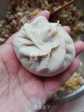 Chinese Cabbage and Pork Buns recipe