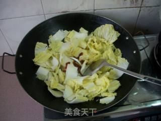 Chinese Cabbage with Wolfberry recipe