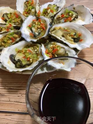 Microwave Version of Garlic Roasted Oysters recipe