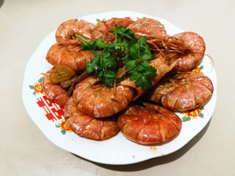 Home Braised Red Shrimp recipe