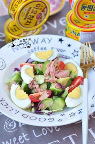 Tuna Breakfast Salad recipe