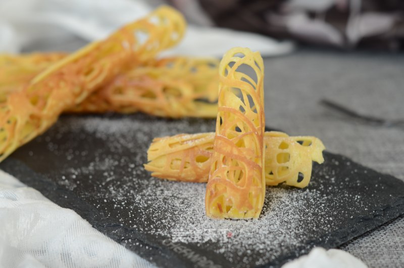 #蛋美食#lace Egg Rolls recipe