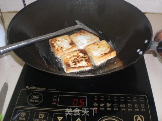 Fried Tofu with Meat recipe