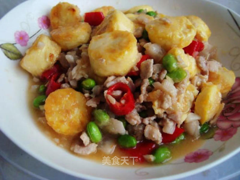 Tofu with Minced Meat recipe