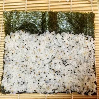 Fish Cakes and Seaweed Rice recipe