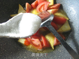 Stir-fried Lao Tofu with Tomato recipe